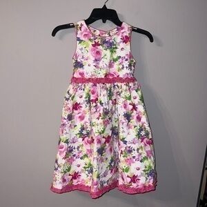 Floral print Pink dress maggie & zoe kids 8